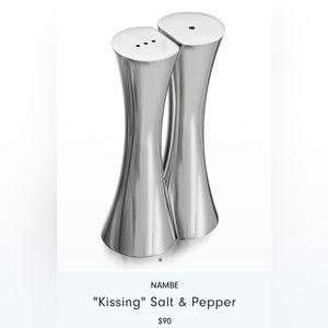 Kissing Salt and Pepper Shakers by NAMBE